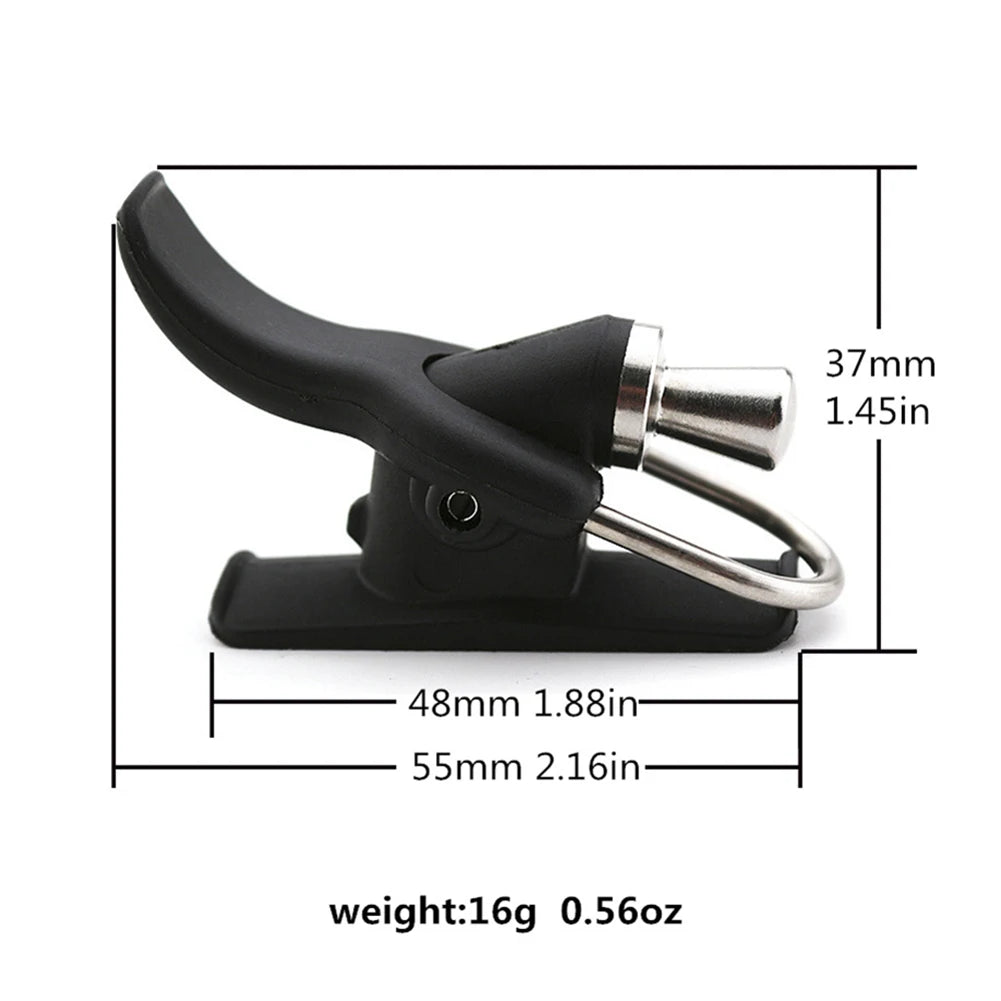 10x Breakaway Cannon Marine Fishing Launch Gun Clamp Thumb Button Surfing Casting Trigger Barrel Clip Fish Finger Protector Tool