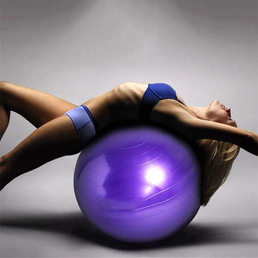 Exercise GYM Yoga Ball 65cm Gym Fitness Yoga Core Ball Indoor Training Yoga Ball Fitness Pilates Balance Exercise#0324g30