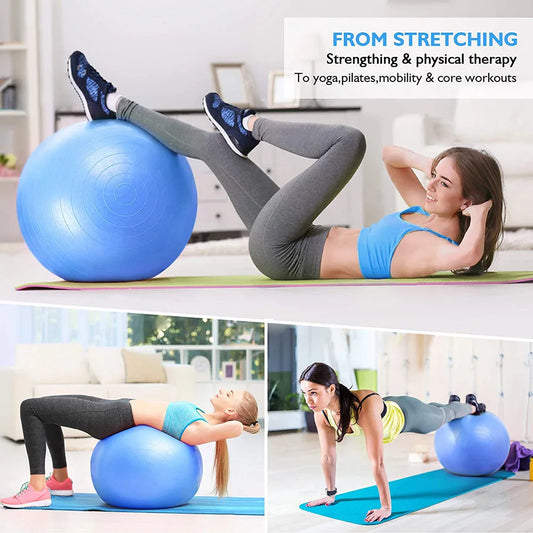 95cm big size Sport Yoga Ball Fitness Gym Fitball Exercise Pilates Workout Balance Ball