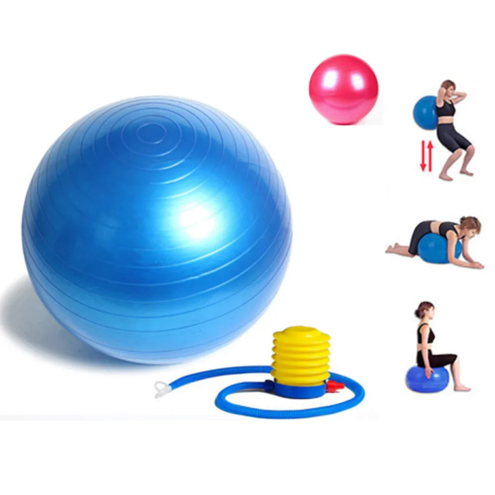 Exercise GYM Yoga Ball 65cm Gym Fitness Yoga Core Ball Indoor Training Yoga Ball Fitness Pilates Balance Exercise#0324g30