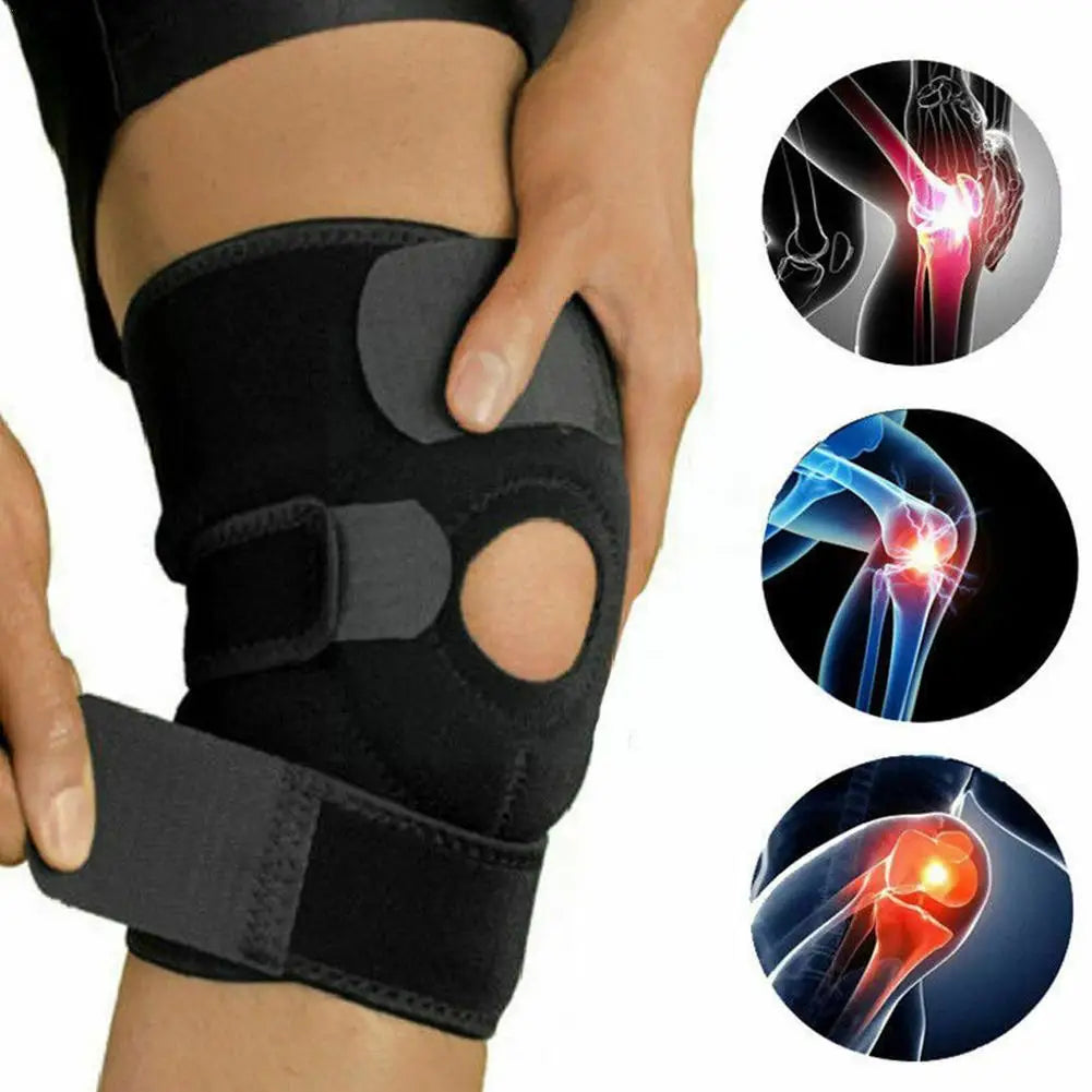 Sports Leg Knee Support Brace Wrap Protector Leg Compression Kneepad Pad Knee Sports Safety Fitness Cycling Pad Running Hiking