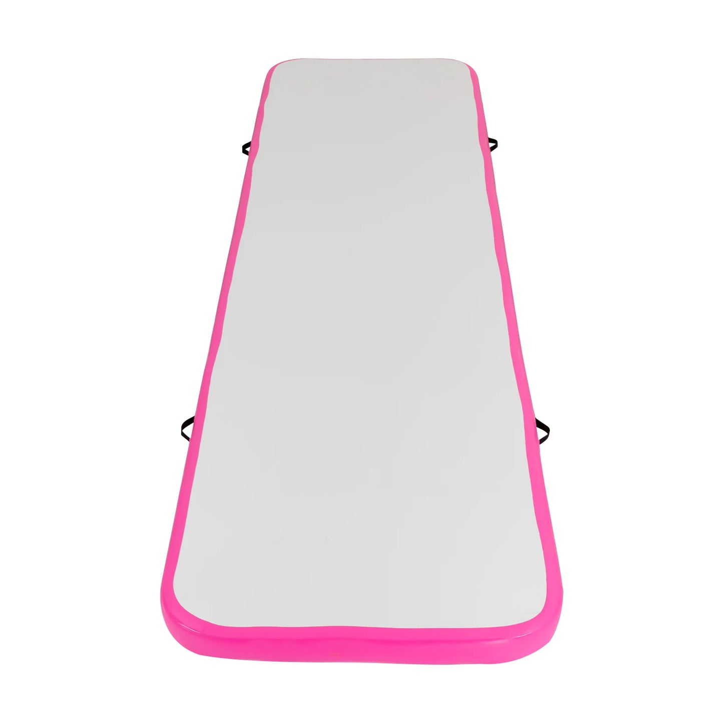 Air Tumbling Track Mats with Free Pump, Yoga Mat, Fitness Airtrack, Inflatable Exercise, Pink, 13x 3.2ft