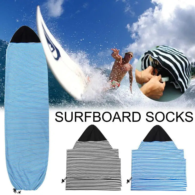 Surfboard Cover Snowboard Cover Quick Dry Surfboard Socks Covers Surf Board Protective Storage Case 6.3 6.6 7 For Surfing Sports