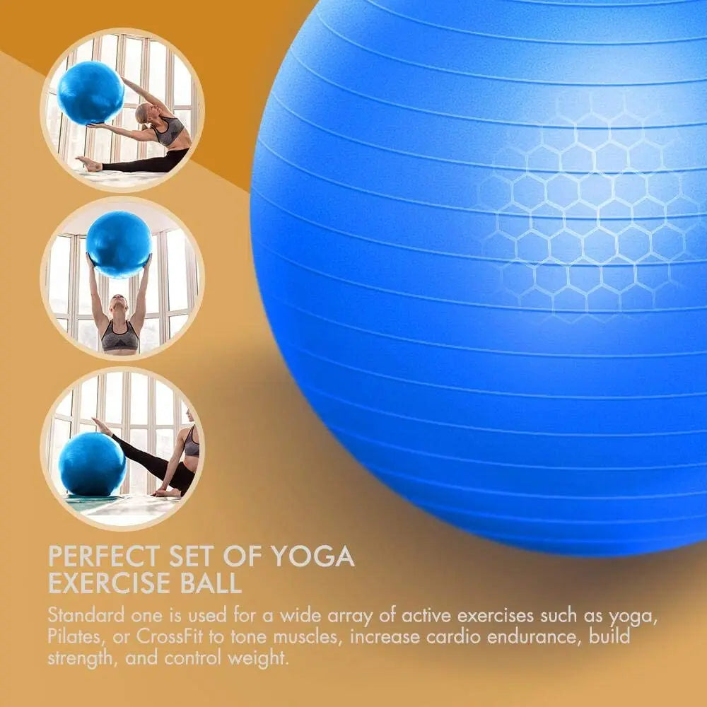 95cm big size Sport Yoga Ball Fitness Gym Fitball Exercise Pilates Workout Balance Ball