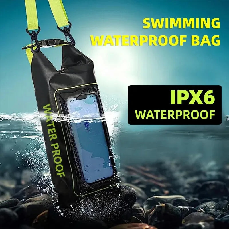 Waterproof Dry Bags Pack 2L Surfboard Kayak Storage Bag For Trekking Swimming Surfing Inflatable Boat Bags Sup Board Accessories