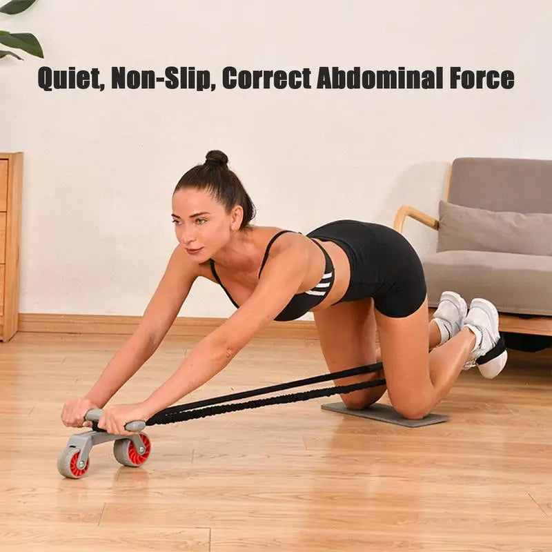 Ab Core Machine Exercise Wheel Ab Roller Core Trainer Exercise Roller Wheels Abdominal Roller Workout Equipment For Home Gym Ab