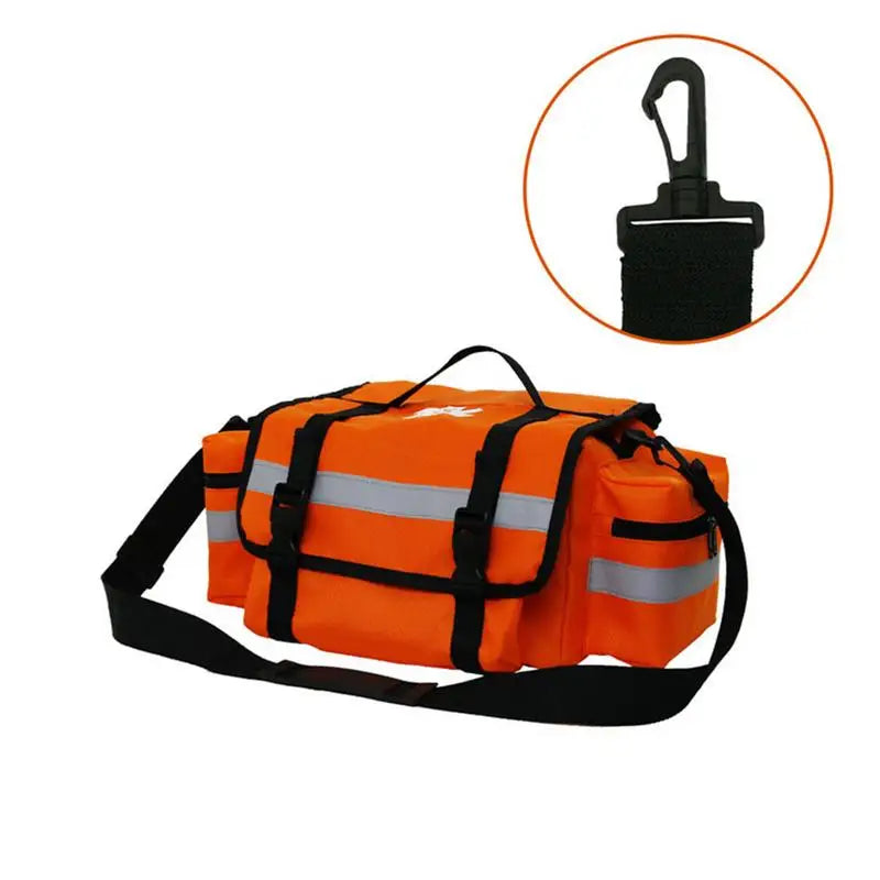 Survival Kit Bag 15L Reflective Work Bag Survival Bag Gear Organizer Tool Storage Container For Hunting Hiking Fishing Men Women