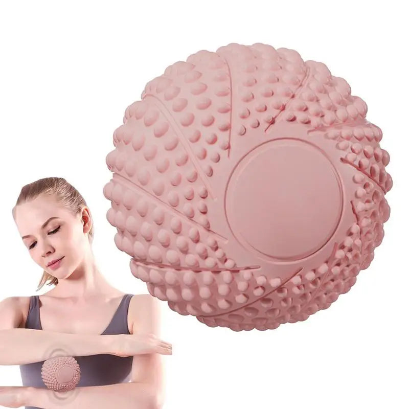 Pain Stress Relief Silicone Foot And Hand Massage Fitness Yoga Ball L acrosse Ball Hockey Ball For Muscle Relaxation Gym Sport