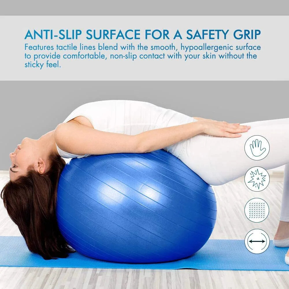 95cm big size Sport Yoga Ball Fitness Gym Fitball Exercise Pilates Workout Balance Ball