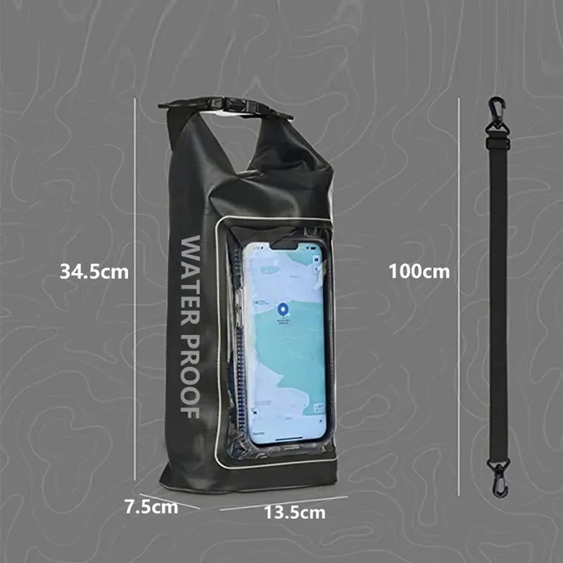 Waterproof Dry Bags Pack 2L Surfboard Kayak Storage Bag For Trekking Swimming Surfing Inflatable Boat Bags Sup Board Accessories