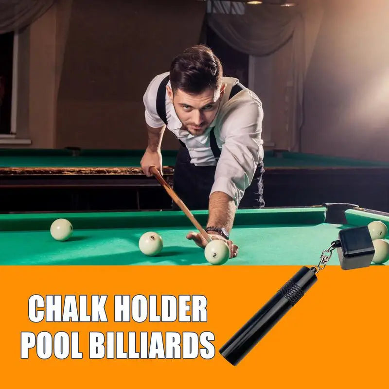 Pool Stick Chalk Holder Billiard Pool Chalk Holder Pool Cue Tips Storage Billiard Pool Chalk Holder Billiard Cue Tip Tool Repair