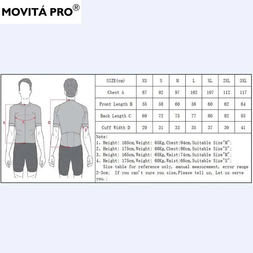 Movita Pro Men Summer Cycling Jersey Dark Grey Short Sleeve Bicycle Ciclismo T-shirt Sport Wear Motocross Mountain Bike Clothing